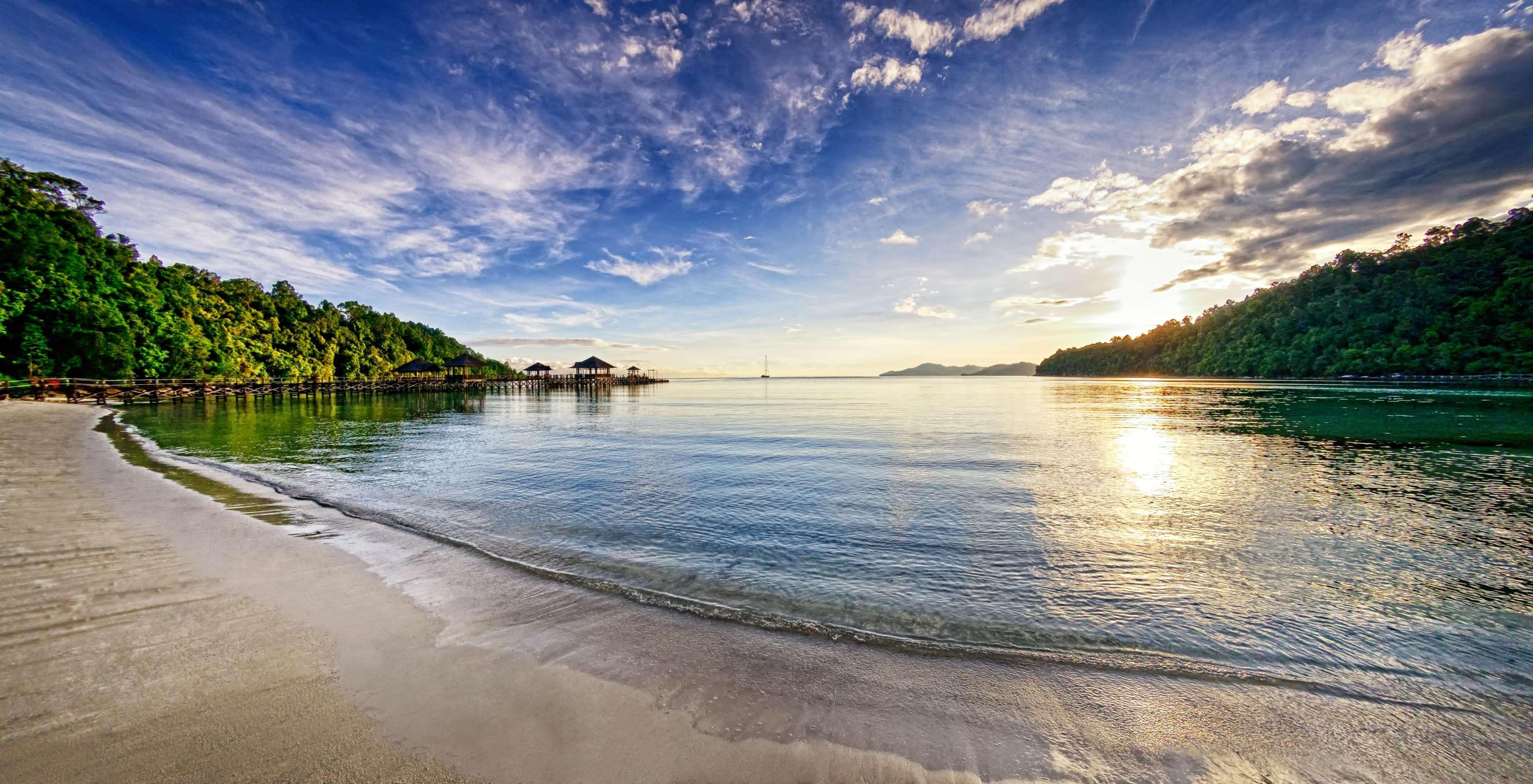 Bunga Raya Island Resort & Spa Gaya Island Exterior foto