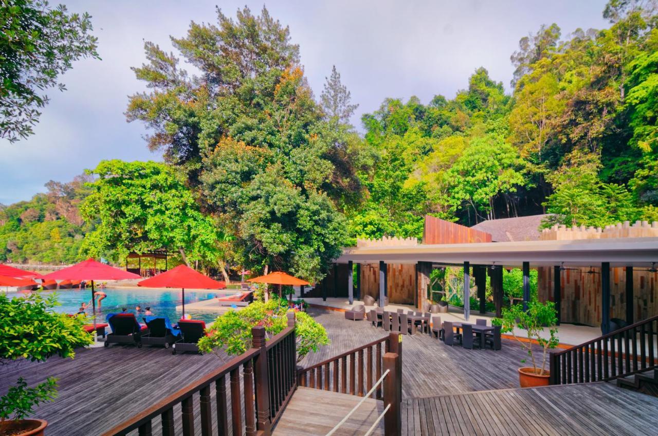 Bunga Raya Island Resort & Spa Gaya Island Exterior foto